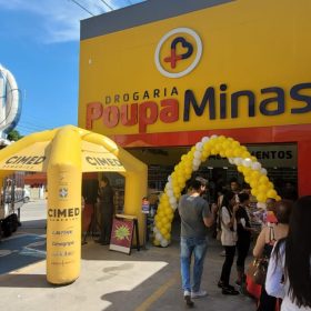 Drogaria Poupa Minas inaugura mais uma loja em Divin&oacute;polis, no bairro Niter&oacute;i.