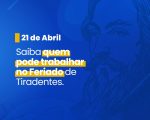 Supermercados podem funcionar neste feriado de Tiradentes