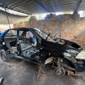 PM encontra desmanche de veículos em Conceição do Pará