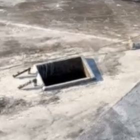 Veja vídeo: leitores flagram caixa d’água da Copasa sem tampa