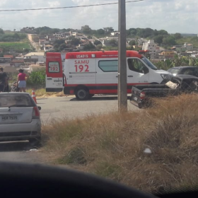 Idoso fica ferido após acidente no bairro São Roque