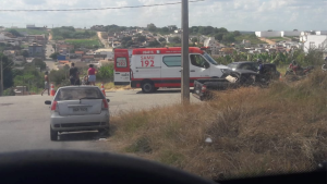Idoso fica ferido após acidente no bairro São Roque