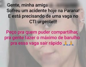 Mulher &eacute; atropelada por &ocirc;nibus na av. Paran&aacute; em Divin&oacute;polis