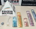 Adolescente é apreendido com drogas e quase R$ 500