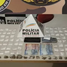 Cláudio: PM prende homem por tráfico de drogas