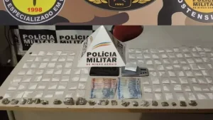 Cláudio: PM prende homem por tráfico de drogas