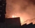 Divinópolis: Bombeiros combatem incêndio em lotes no Elizabeth Nogueira