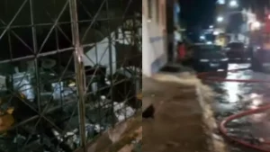 Nova Serrana: Inc&ecirc;ndio destr&oacute;i dep&oacute;sito de materiais recicl&aacute;veis