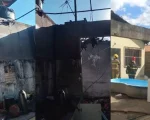 Formiga: Bombeiros combatem incêndio em residência