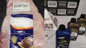 Dupla furta picanha e &oacute;leos automotivos no Catal&atilde;o em Divin&oacute;polis