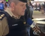 Entrevista: Comandante faz balanço dos trabalhos e apresenta dicas de segurança na segunda noite da Divinaexpo