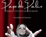 Quadro Papo de Palco Com Dirlene Magalhães Ator Ricardo Silva e Com a Atriz Rita Matiusso