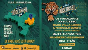 Prime Rock Brasil BH traz grandes nomes do g&ecirc;nero para celebrar o Dia Mundial Do Rock
