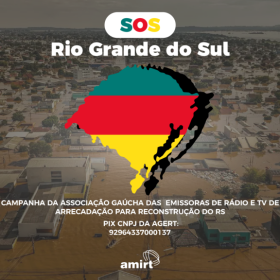 AMIRT apoia AGERT em campanha de arrecadação para o Rio Grande do Sul