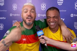 Belo e Denilson se encontram após 23 anos de briga judicial