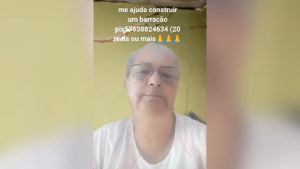 Mulher faz rifa solid&aacute;ria para reforma de sua casa no bairro Belo Vale