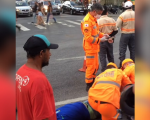 Divinópolis: jovem fica ferido após acidente na avenida Primeiro de Junho