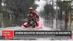 Em meio à tragédia das enchentes em Canoas (RS), um momento de Fé e Esperança
