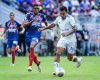 Após expulsão, Cruzeiro é goleado pelo Bahia.