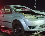Motorista bêbado capota carro na MG-050 em Divinópolis