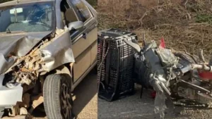 Homem morre em acidente entre moto e carro em Carmo do Cajuru