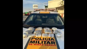 Divin&oacute;polis: Passageiro de &ocirc;nibus interestadual &eacute; preso com drogas na MG-050