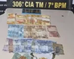Lagoa da Prata: PM apreende 54 pedras de crack e mais de R$ 1 mil dentro de guarda-roupas