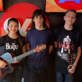 Banda Teens se apresenta no Festival Divino Inverno
