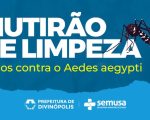 Emida recebe mutirão de limpeza neste sábado