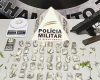 PM apreende drogas e submetralhadora de fabricação caseira em Itaúna