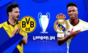 Decis&atilde;o da Champions League. Borussia Dortmund x Real Madri. A Minas FM transmite.