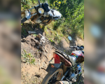 Dupla é detida após roubo de moto em Perdigão