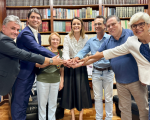 Laiz Soares anuncia Ademir como pré-candidato a vice-prefeito