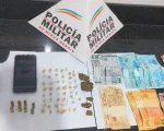 Formiga: Adolescente é apreendido com drogas e mais de R$ 2 mil