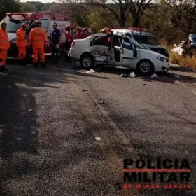 Nova Serrana: Motorista sem CNH é preso após provocar dois acidentes na MG-423