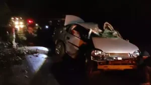 Samonte: Acidente deixa casal morto e duas crian&ccedil;as feridas