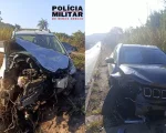 Itaúna: Acidente entre carros deixa quatro feridos na MG-431