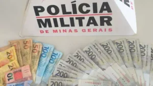 Pol&iacute;cia Militar recupera mais de R$ 2 mil furtados de idoso em Pimenta