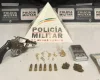 Divinópolis: Adolescente é apreendido com arma e drogas no Niterói