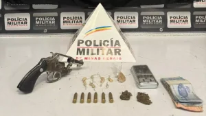 Divin&oacute;polis: Adolescente &eacute; apreendido com arma e drogas no Niter&oacute;i