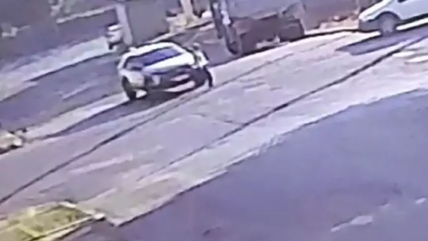Veja vídeo: Idosa é atropelada no Centro de São Gonçalo do Pará