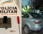 Adolescente é apreendido com carro furtado em Divinópolis