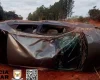 Bambuí: Condutor perde controle da direção em curva da BR-354 e capota veículo