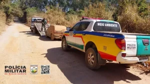 Carro roubado &eacute; recuperado pela Pol&iacute;cia em zona rural de Piumhi