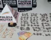 Cláudio: PM apreende buchas de maconha e mais de 180 pedras de crack