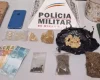 Trio é detido com pedras de crack e haxixe em Pará de Minas