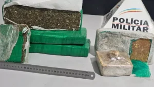 Traficante busca drogas com carro de aplicativo para vender no Centro-Oeste de Minas