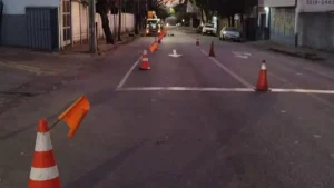 Aten&ccedil;&atilde;o Motoristas: Interdi&ccedil;&atilde;o total da rua Minas Gerais em Divin&oacute;polis