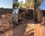 Estrada é fechada e causa confusão a motoristas em Itapecerica