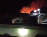 Incêndio em lote próximo ao aeroporto de Divinópolis
